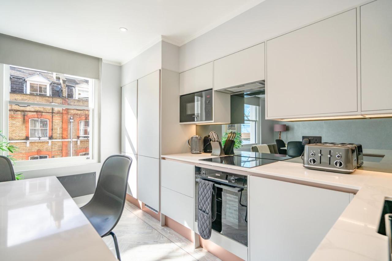 Modern & Chic One Bedroom Apartments In Fitzrovia By Sojo Stay ลอนดอน ภายนอก รูปภาพ